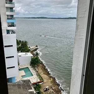 Super Apto Frente Al Mar, Cartagena-tocahagua 1405 Apartamento
